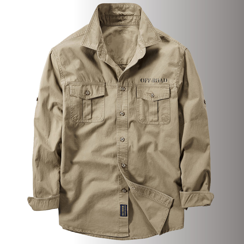 새로운 남성용 봄 멀티 포켓 군사 전술 셔츠, 남성 가 - Tactical Military Shirt Cargo 리뷰 및 가격