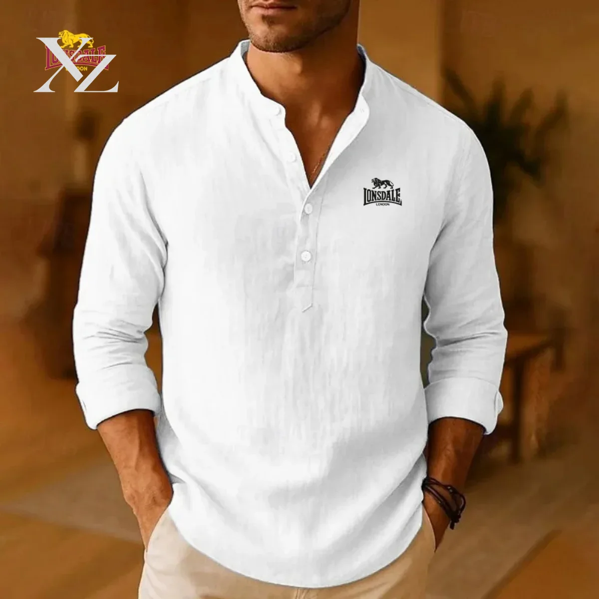 론스데일 남성용 신상 캐주얼 셔츠, 가벼운 순면 소재의 - Mens Linen Shirt Long Sleeve 리뷰 및 가격