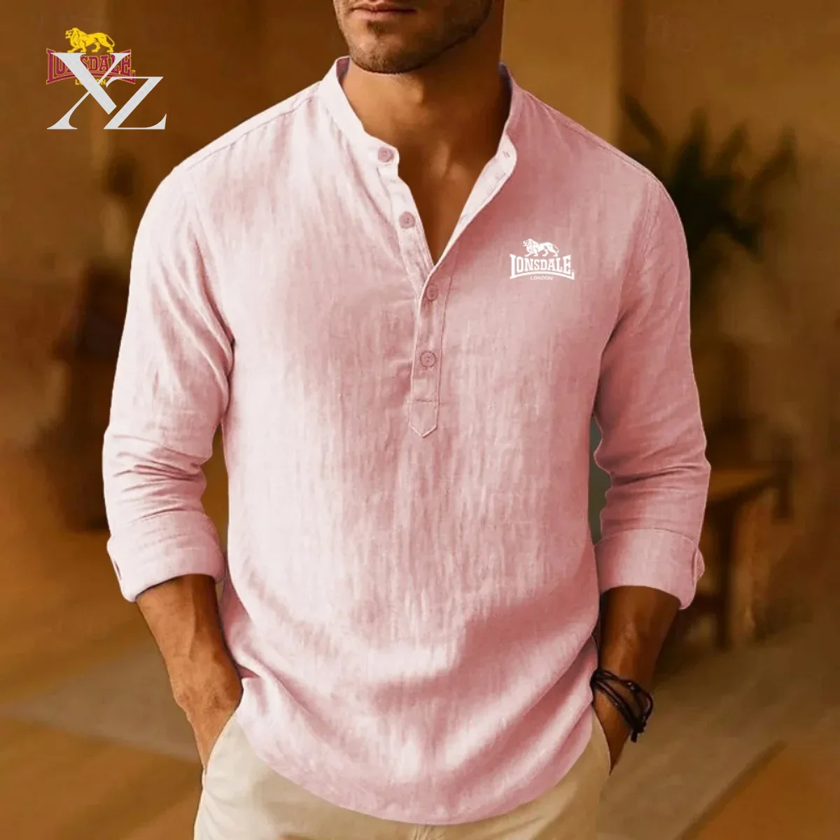 론스데일 남성용 신상 캐주얼 셔츠, 가벼운 순면 소재의 - Mens Linen Shirt Long Sleeve 리뷰 및 가격